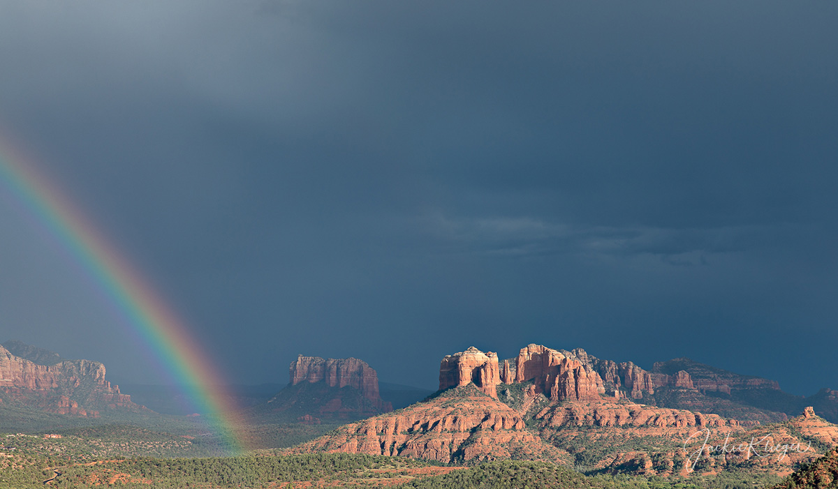 Sedona Rainbow Red Rocks